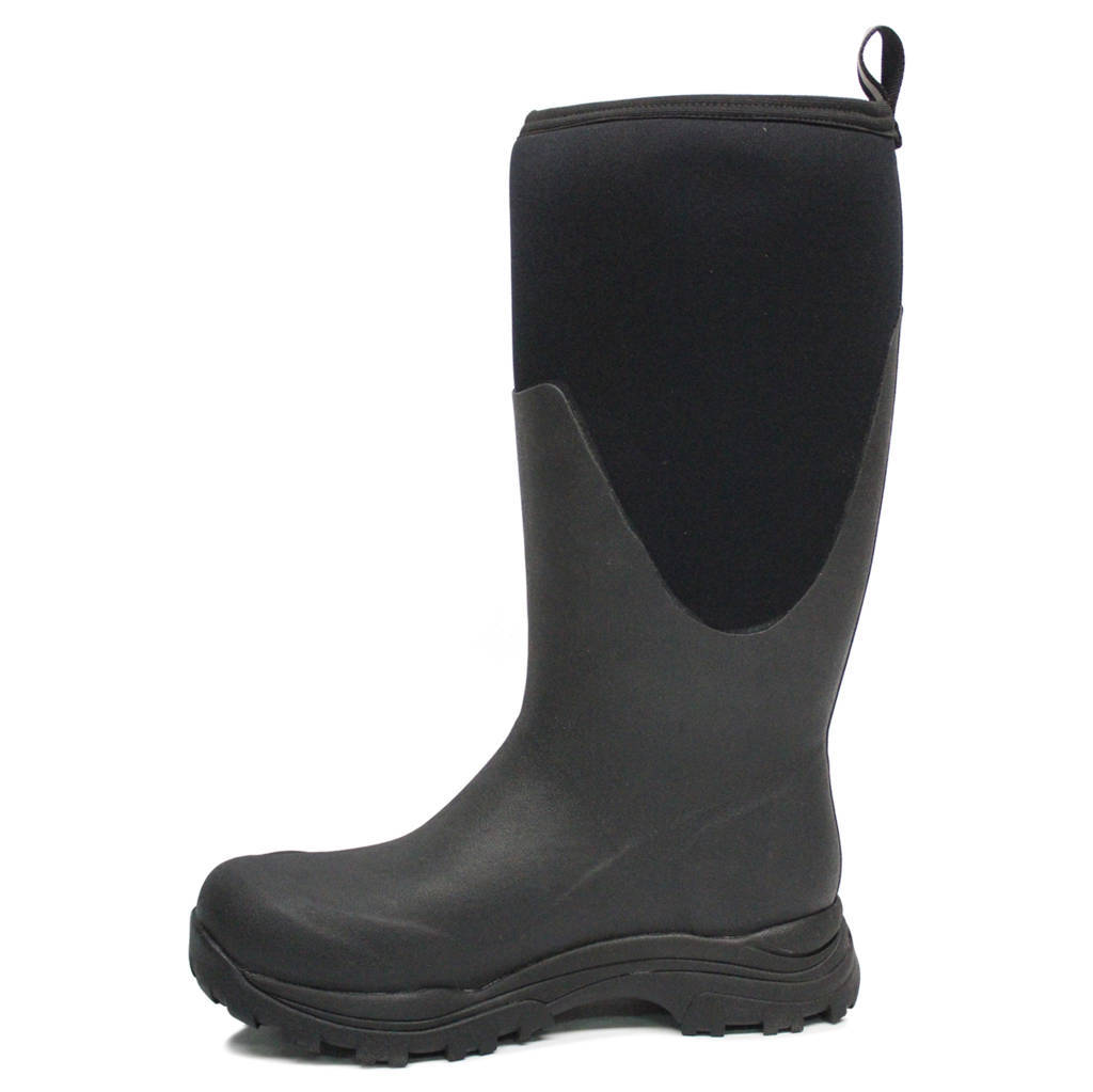 Muck Arctic Outpost Tall Synthetic Textile Mens Boots#color_black