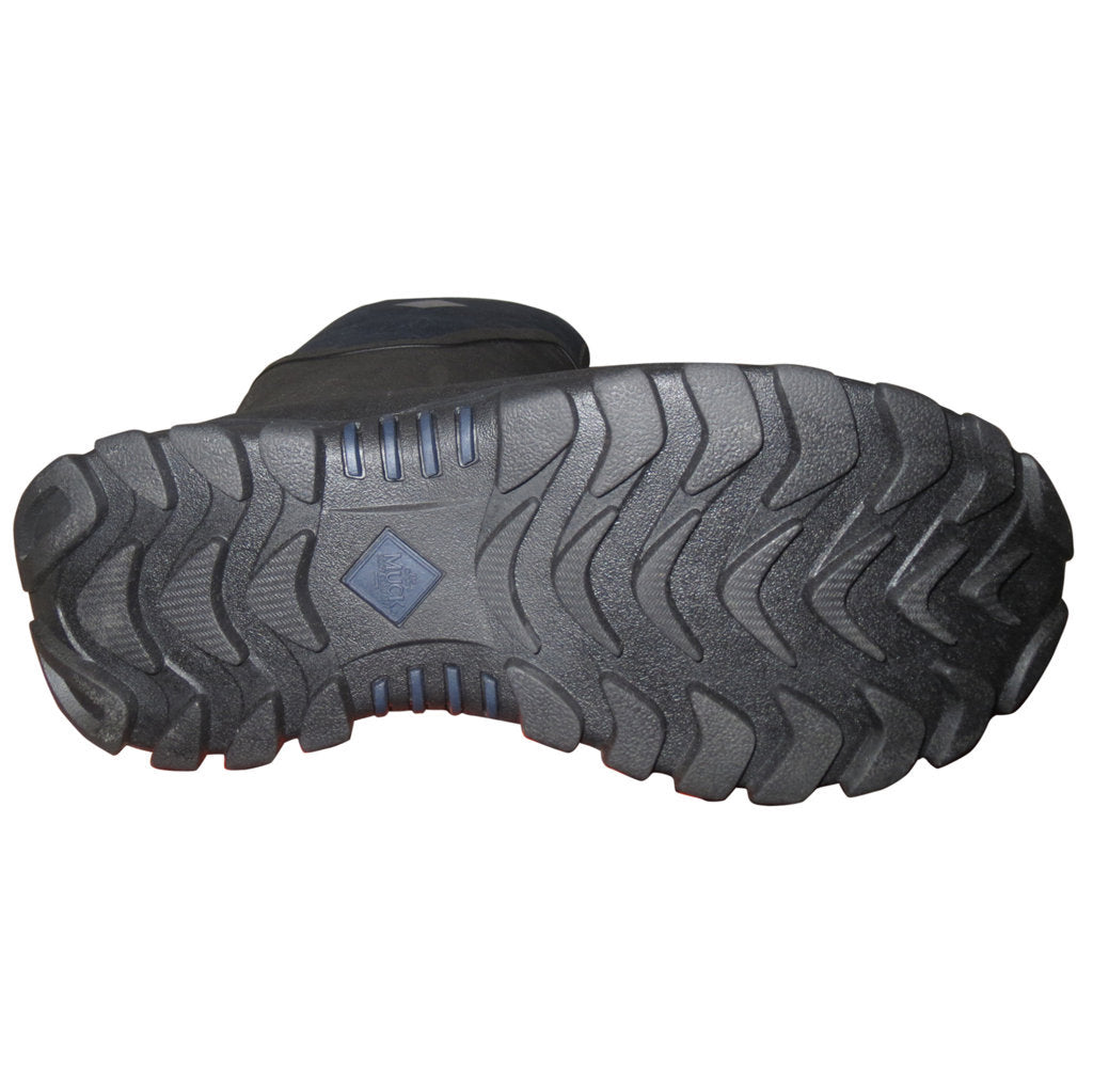 Muck Arctic Sport II Tall Synthetic Textile Womens Boots#color_navy