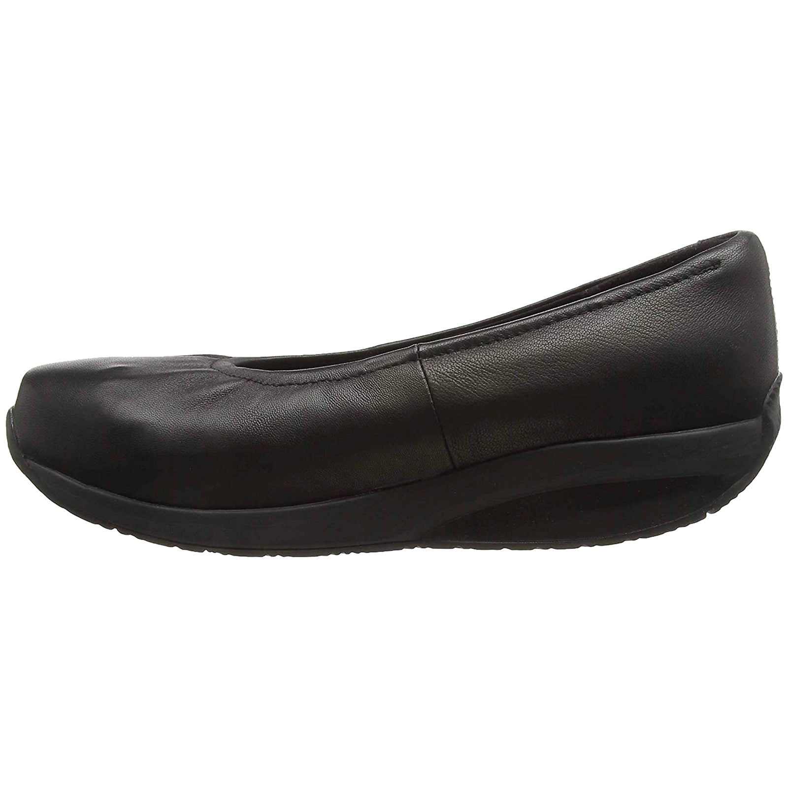 MBT Harper Leather Womens Shoes#color_black