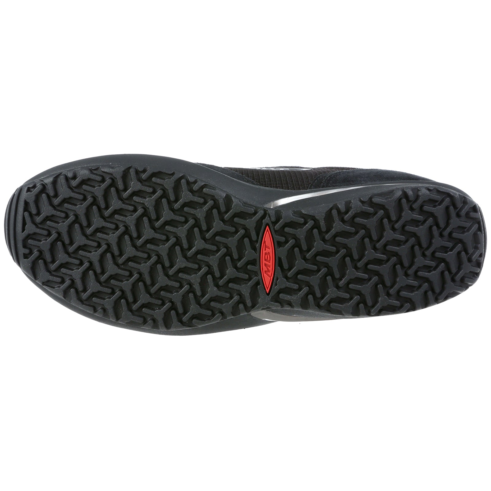MBT MBT 1997 Classic Suede Textile Mens Trainers#color_black