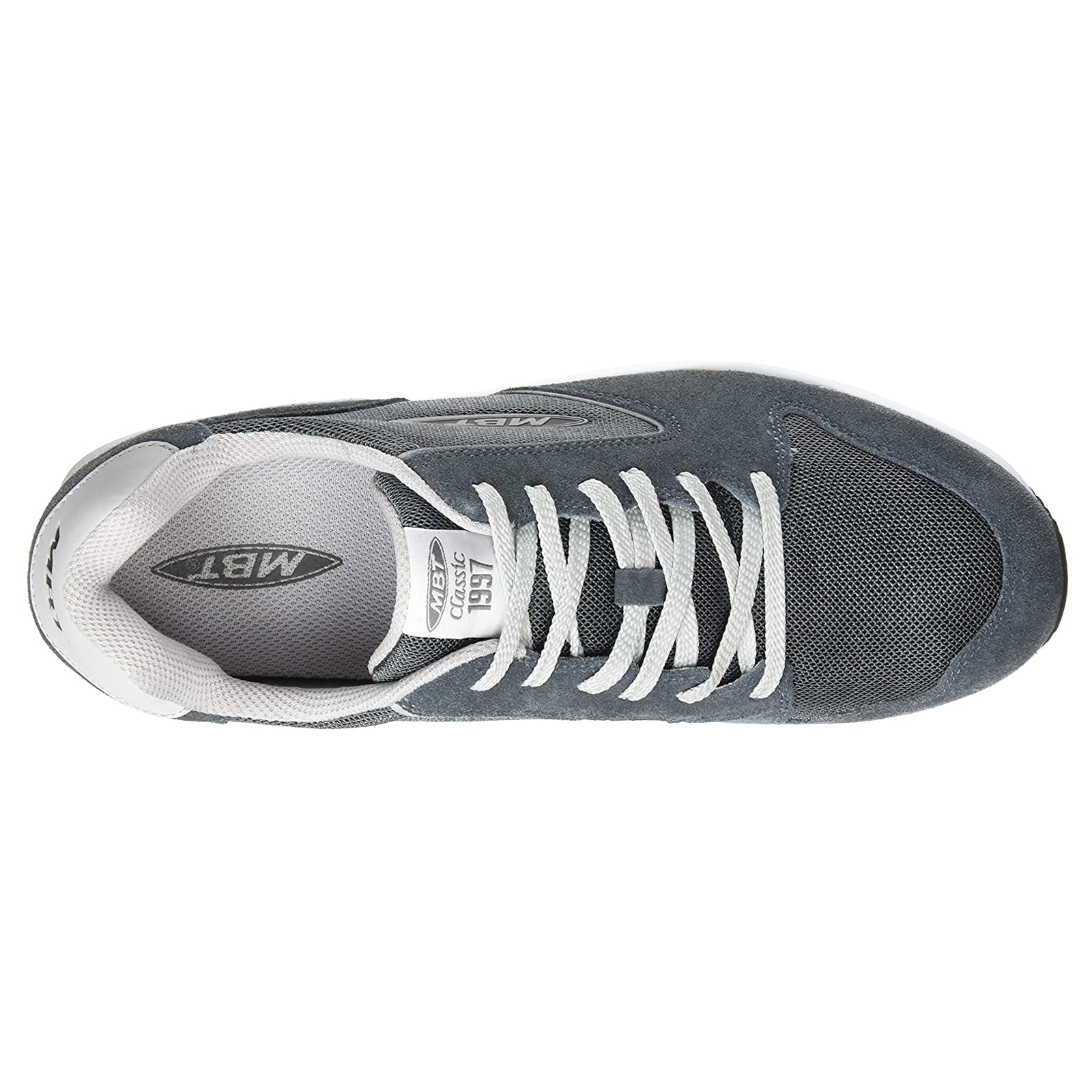MBT MBT 1997 Classic Suede Textile Mens Trainers#color_castlerock