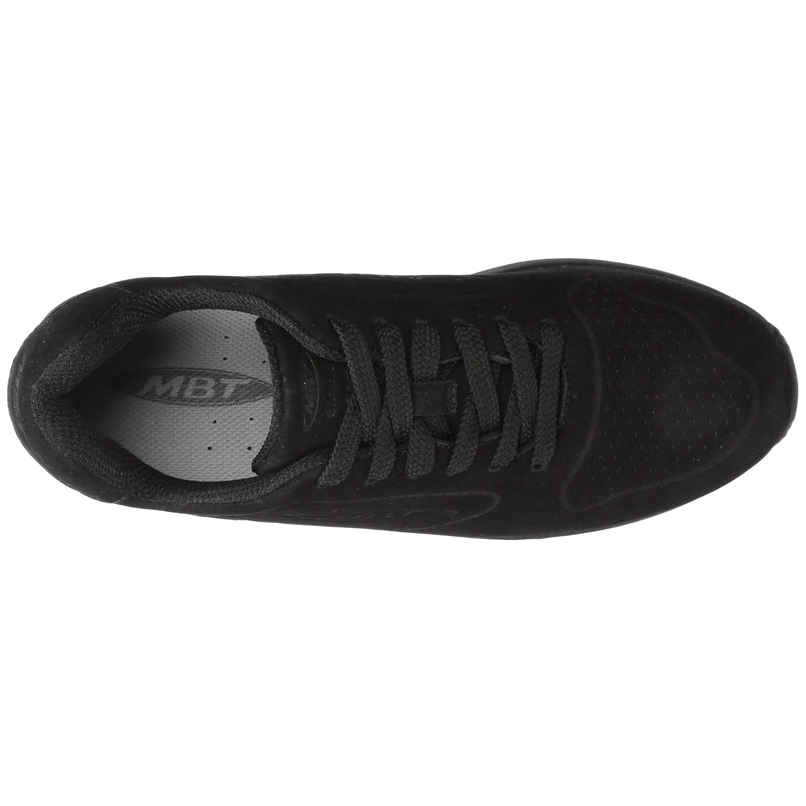 MBT 1997 702630-03U Nubuck Mens Trainers - Black - 41#color_black