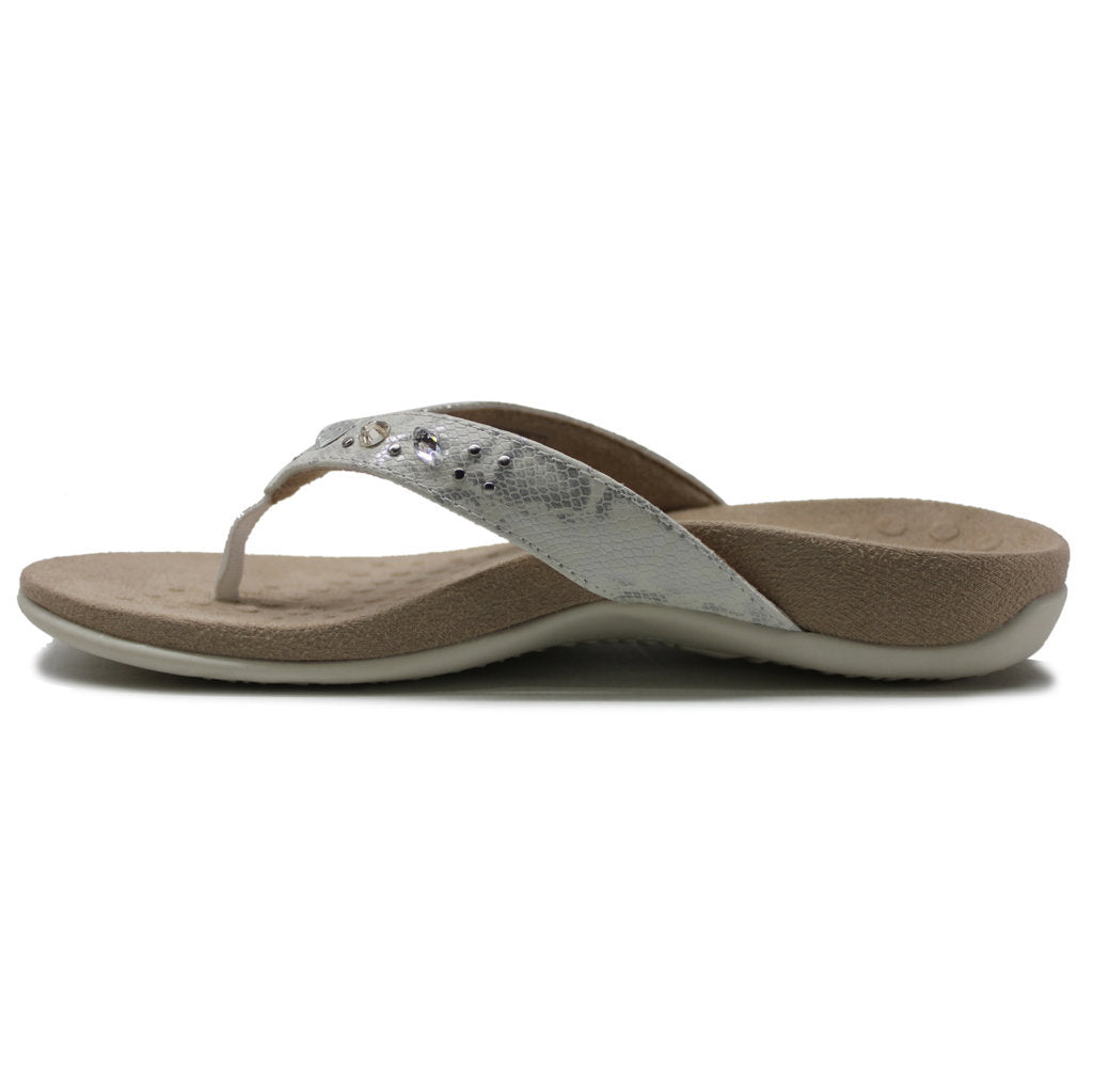 Vionic Rest Lucia SNK Synthetic Womens Sandals#color_white