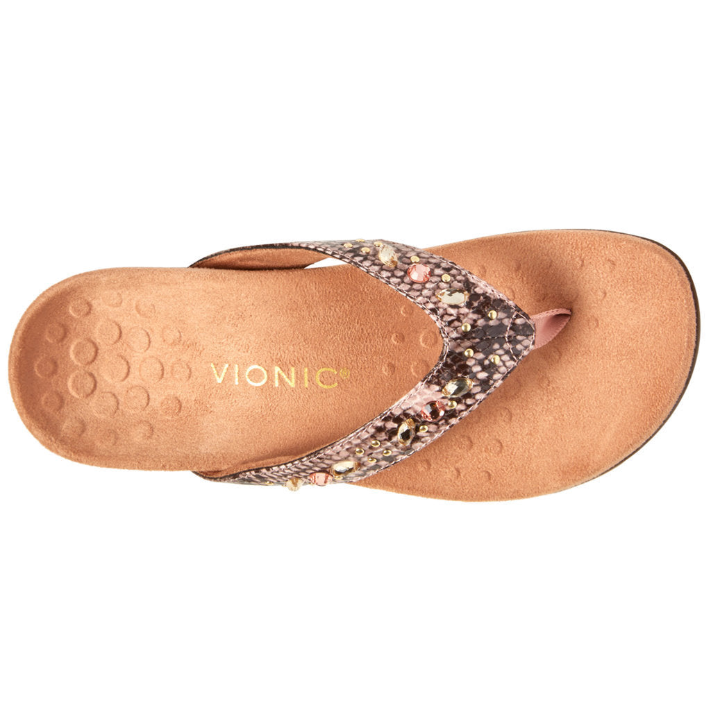 Vionic Rest Lucia SNK Synthetic Womens Sandals#color_camelia