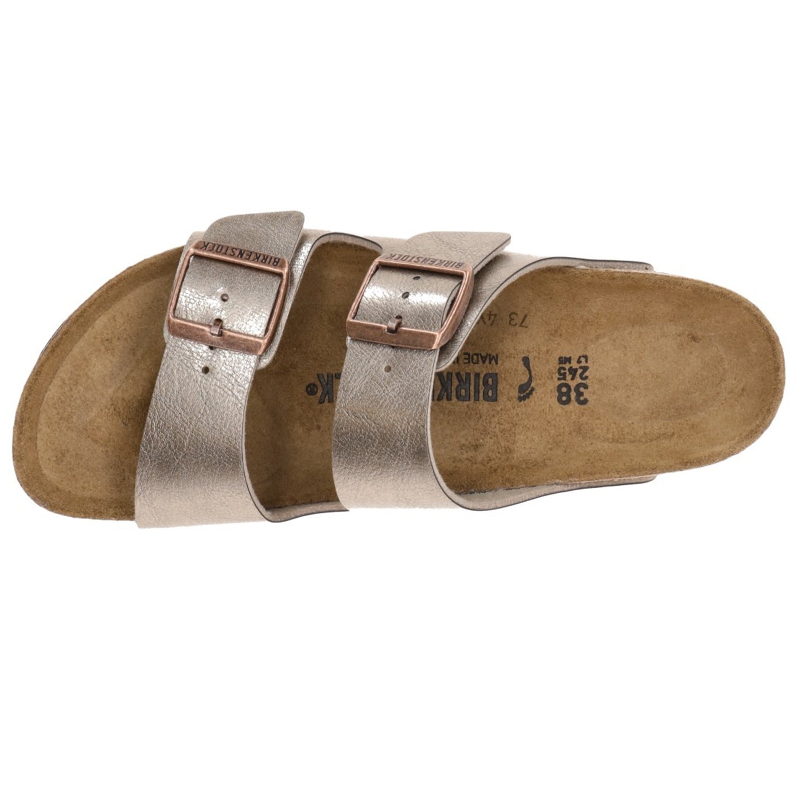Birkenstock Arizona BS Birko-Flor Unisex Sandals#color_graceful taupe