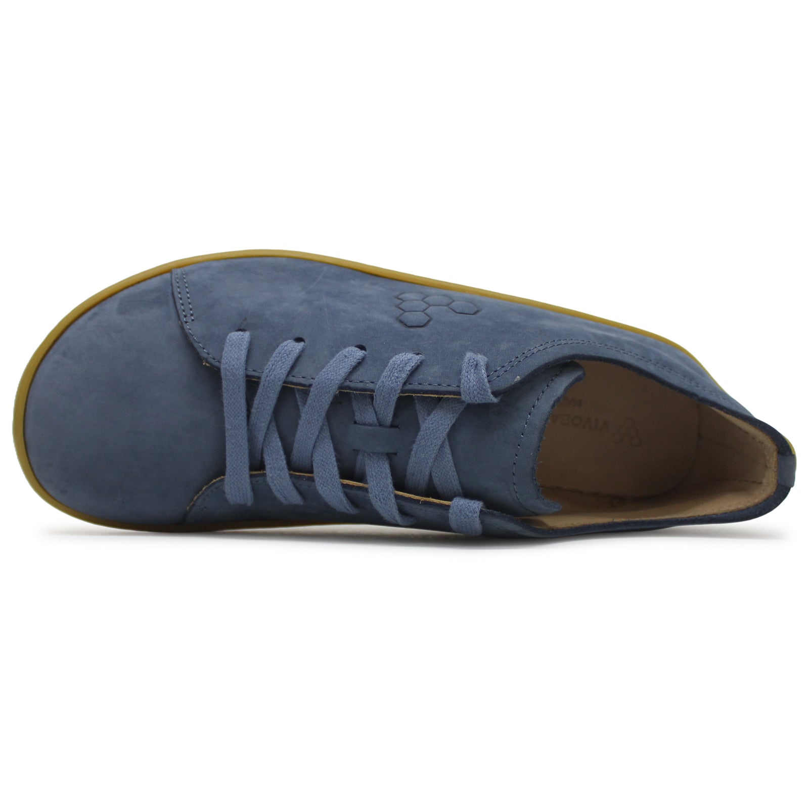 Vivobarefoot Addis 200168-08 Leather Womens Trainers - Indigo - 37#color_indigo