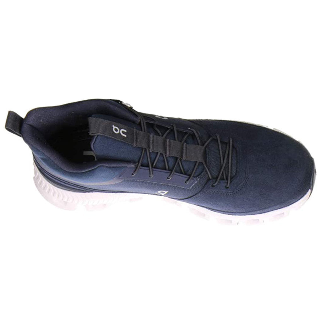 On Running Cloud Hi Textile Men's Low-Top Sneakers#color_navy