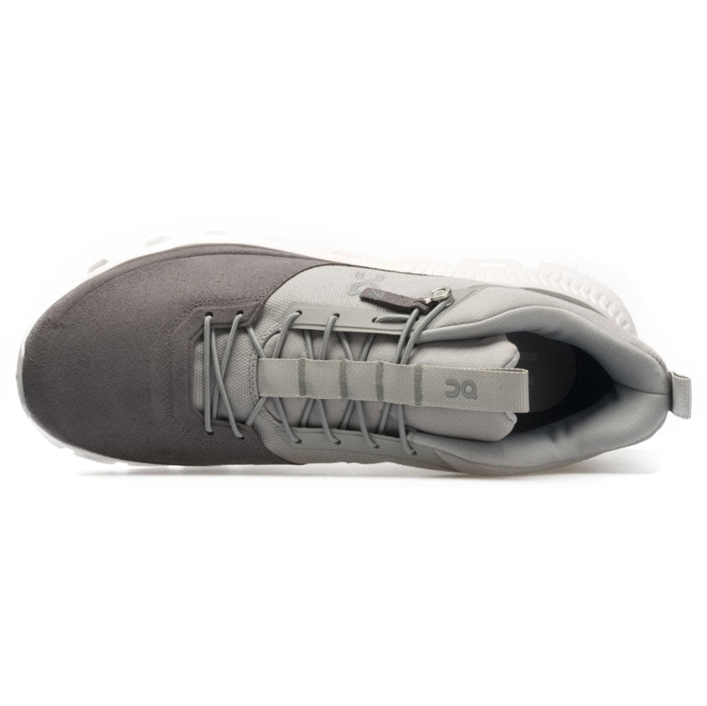 On Running Cloud Hi Textile Men's Low-Top Sneakers#color_slate rock