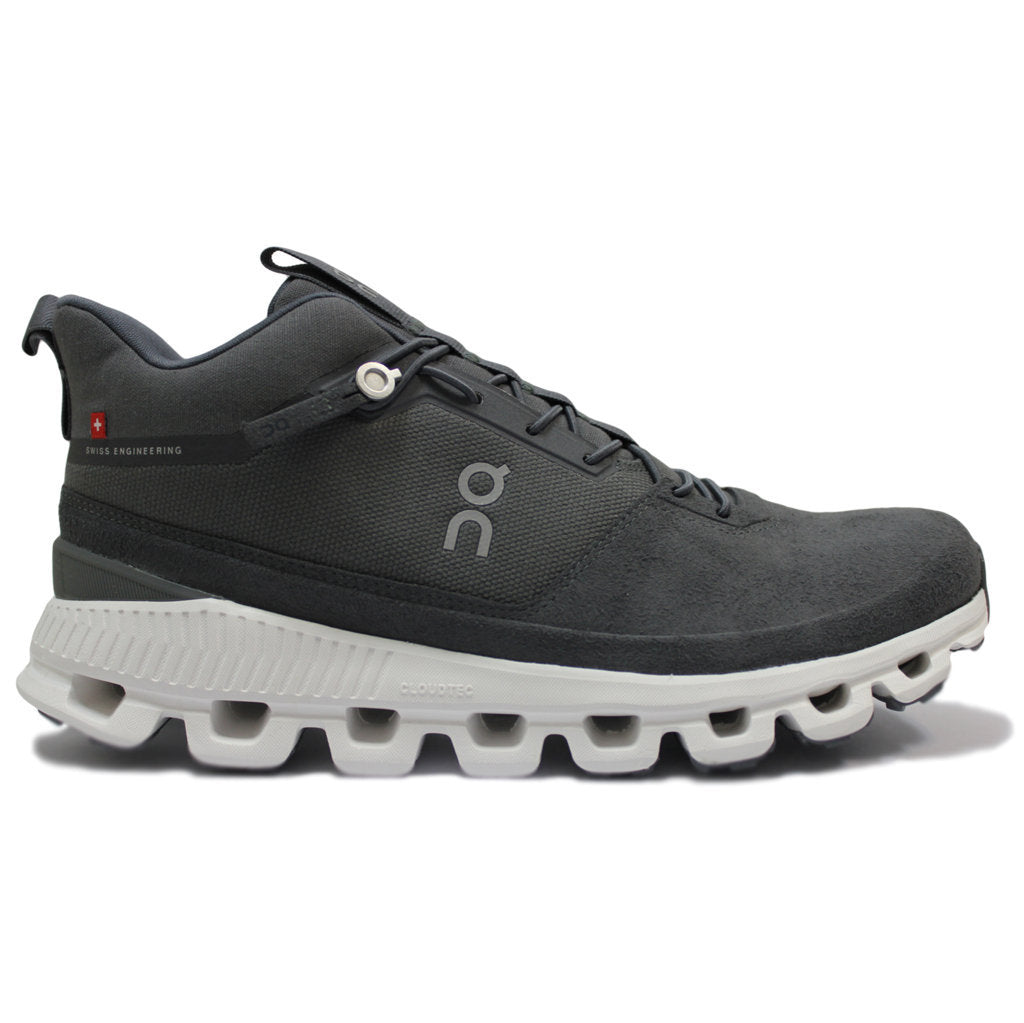 On Running Cloud Hi Textile Men's Low-Top Sneakers#color_rock