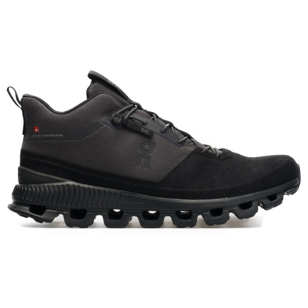On Running Cloud Hi Textile Men's Low-Top Sneakers#color_eclipse black