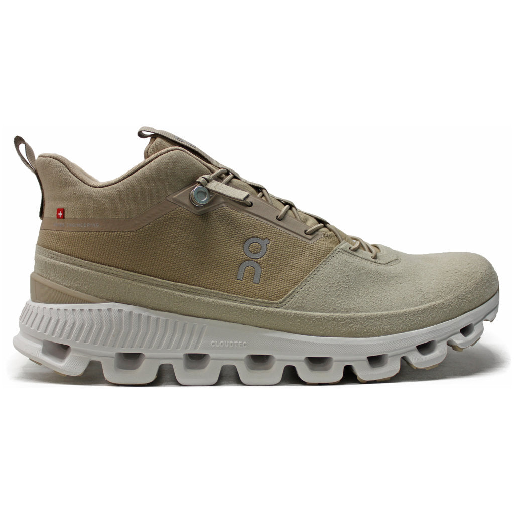 On Running Cloud Hi Textile Men's Low-Top Sneakers#color_sand