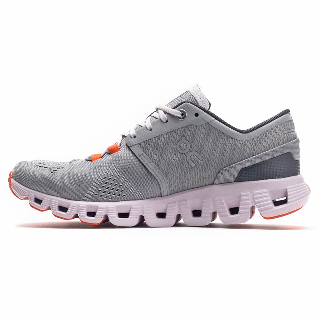 On Cloud X Textile Women's Running Shoes#color_alloy lily