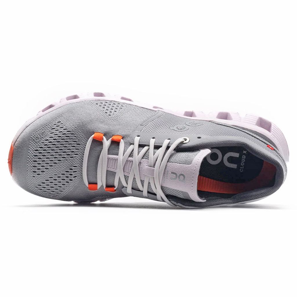 On Cloud X Textile Women's Running Shoes#color_alloy lily