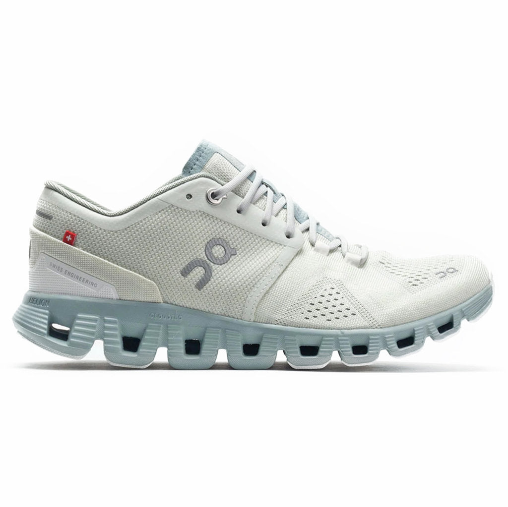 On Cloud X Textile Women's Running Shoes#color_aloe surf