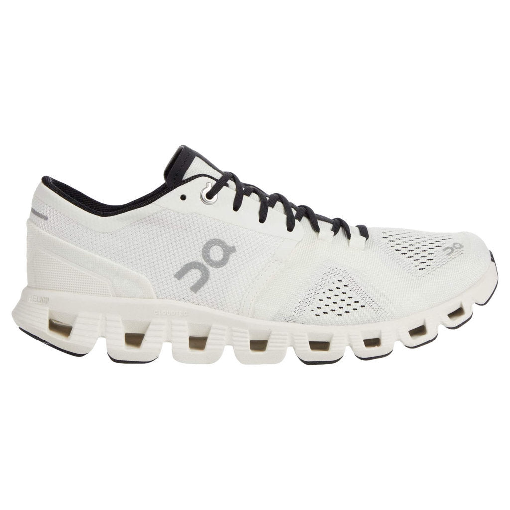 On Running Cloud X Textile Women's Low-Top Sneakers#color_white black