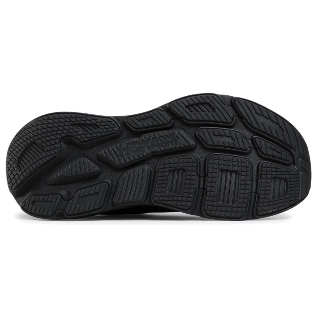 Hoka One One Bondi 7 Mesh Men's Low-Top Road Running Sneakers#color_black