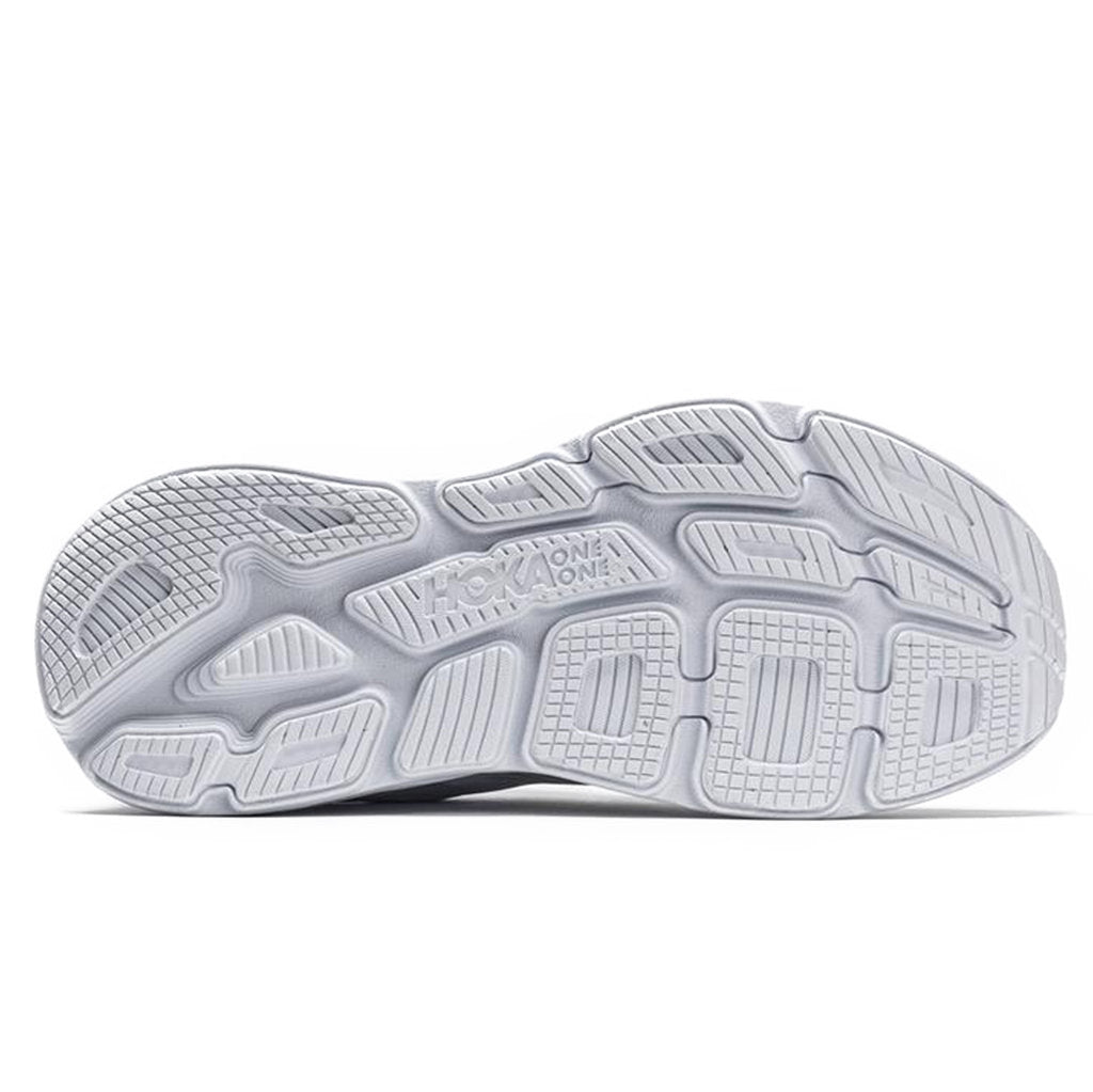 Hoka One One Bondi 7 Mesh Men's Low-Top Road Running Sneakers#color_white