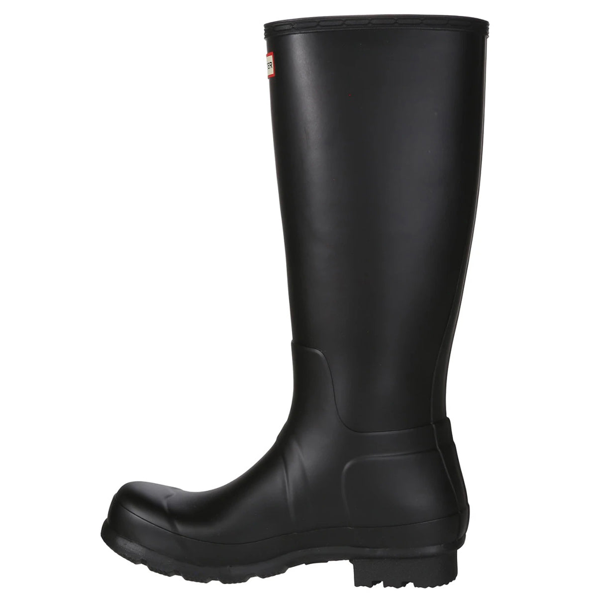 Hunter Original Side Adjustable Rubber Mens Boots#color_black
