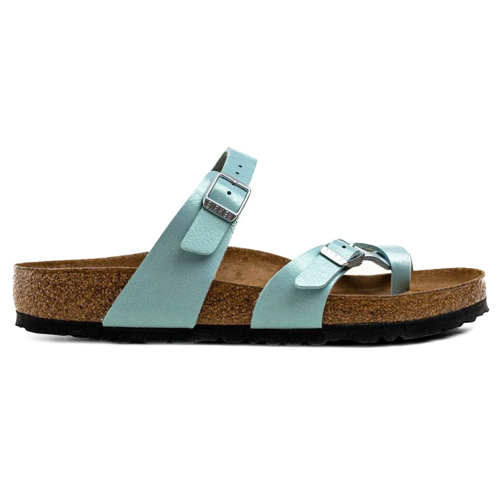 Birkenstock Mayari Birko-Flor Unisex Sandals#color_graceful faded aqua