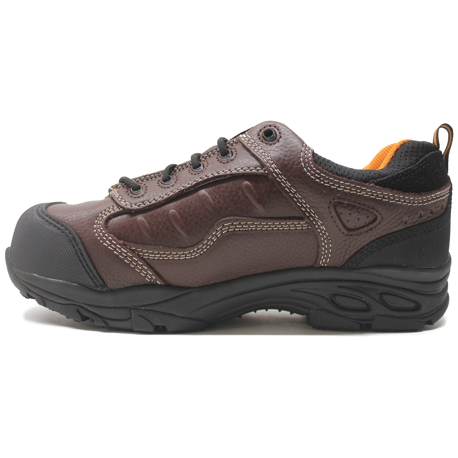 Thorogood ASR SD Sport Oxford Safety Toe Leather Unisex Shoes#color_brown