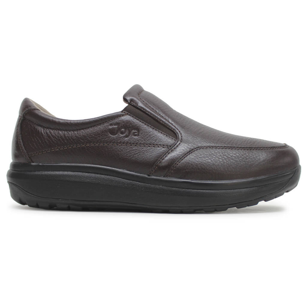 Joya Traveler II Leather Mens Shoes#color_dark brown