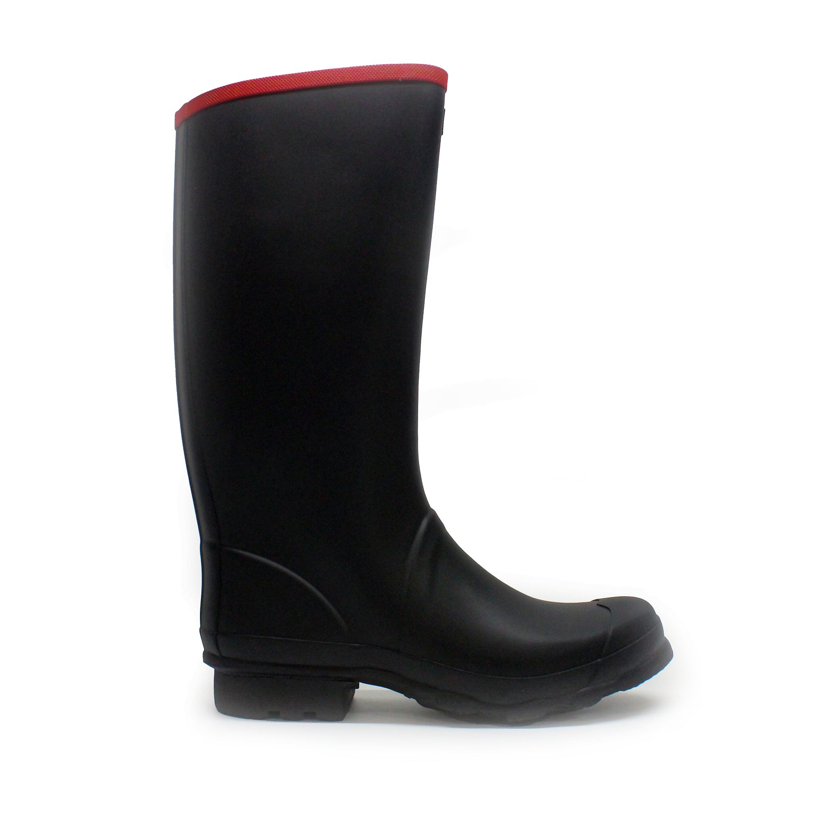Argyll Full Knee Rubber Unisex Tall Wellington Boots Black Black UK 5 US 7 Women 6 Men EU 38 Medium