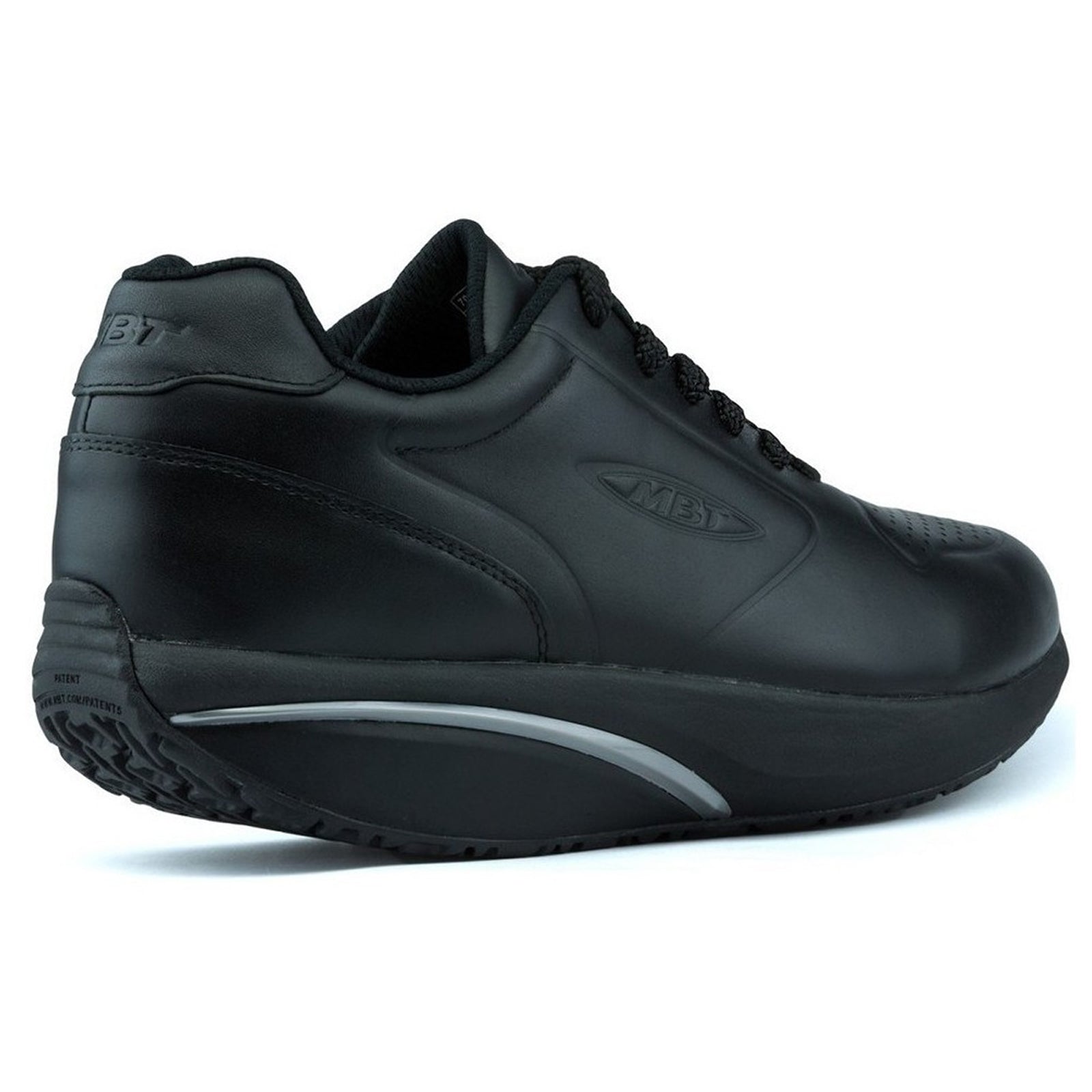 MBT 1997 Leather Womens Trainers#color_black