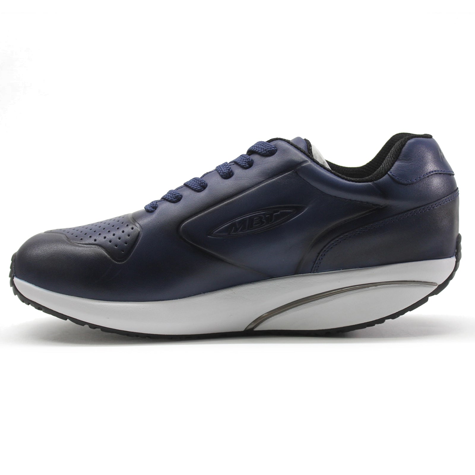 MBT 1997 Leather Womens Trainers#color_indigo blue