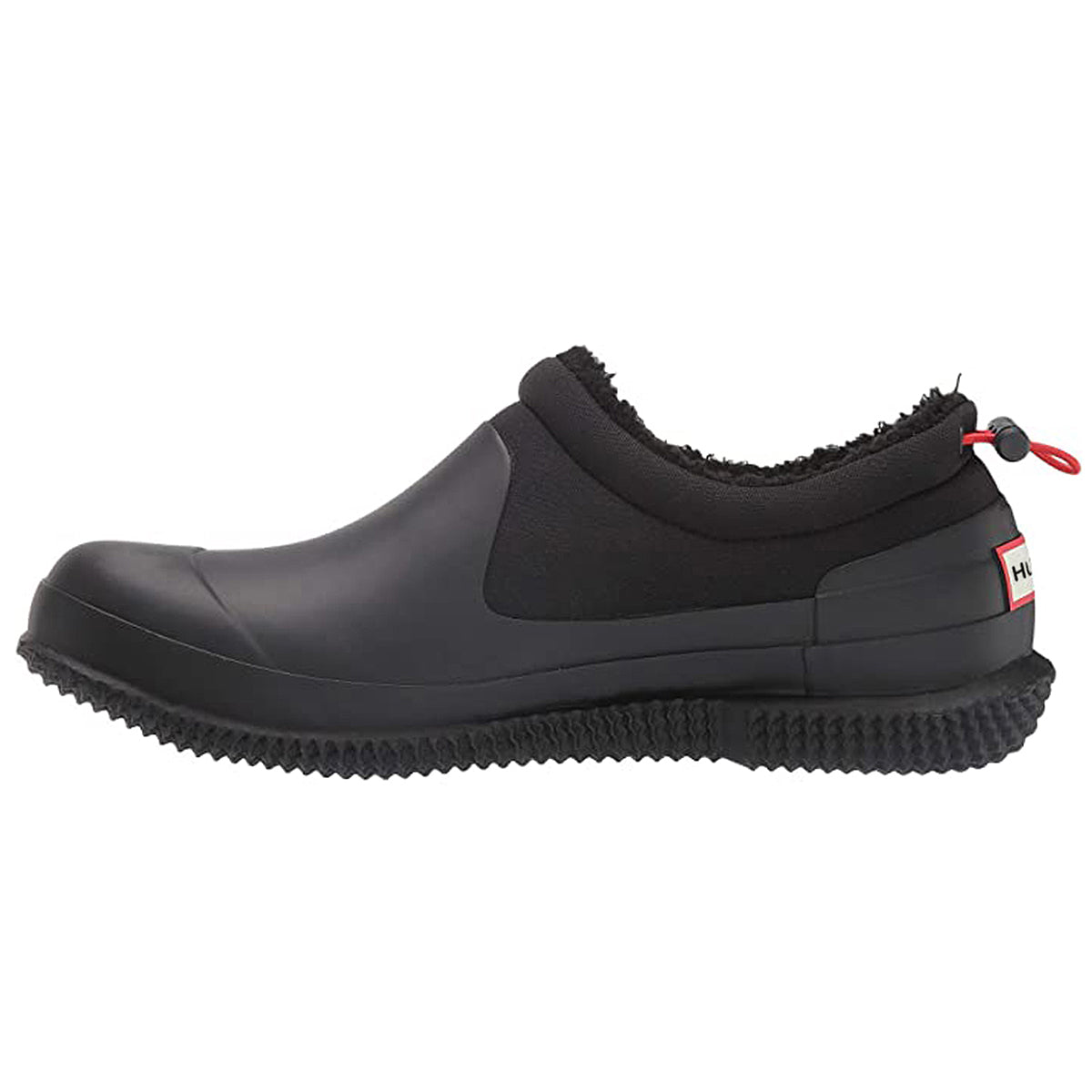 Hunter Original Sherpa Rubber Womens Shoes#color_black