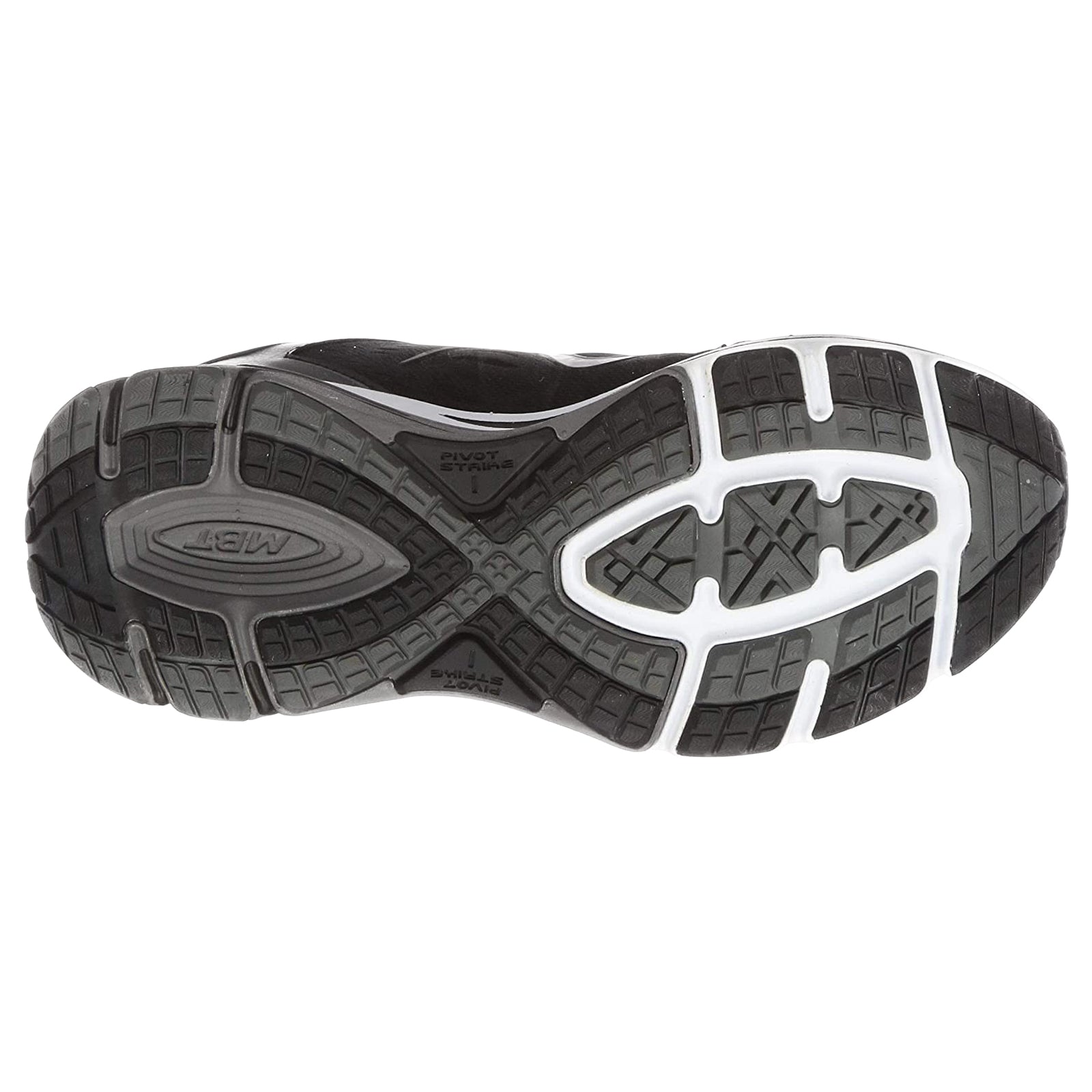 MBT GTC-2000 Leather Textile Mens Trainers#color_black