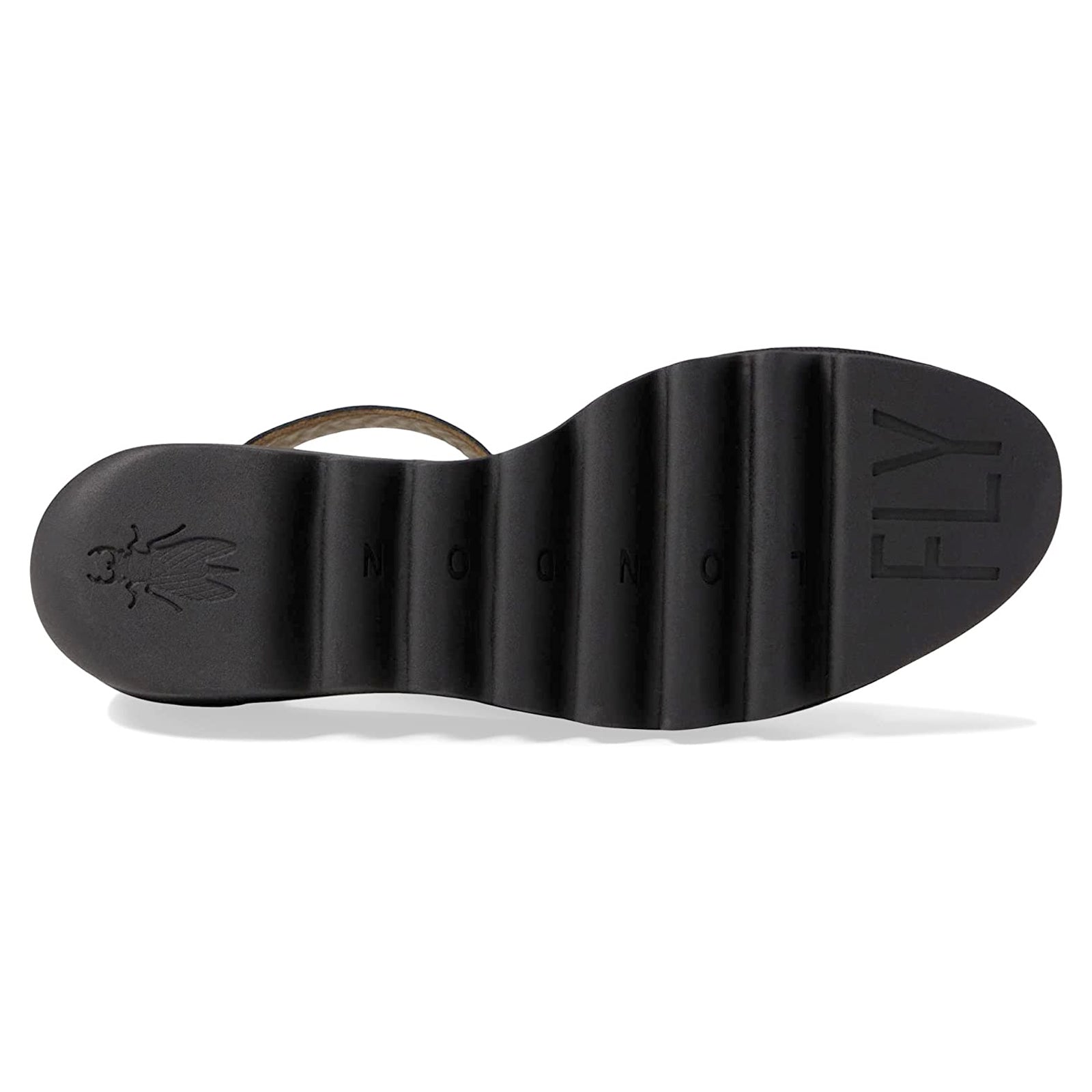 Fly London BONO290FLY Leather Womens Sandals#color_black black