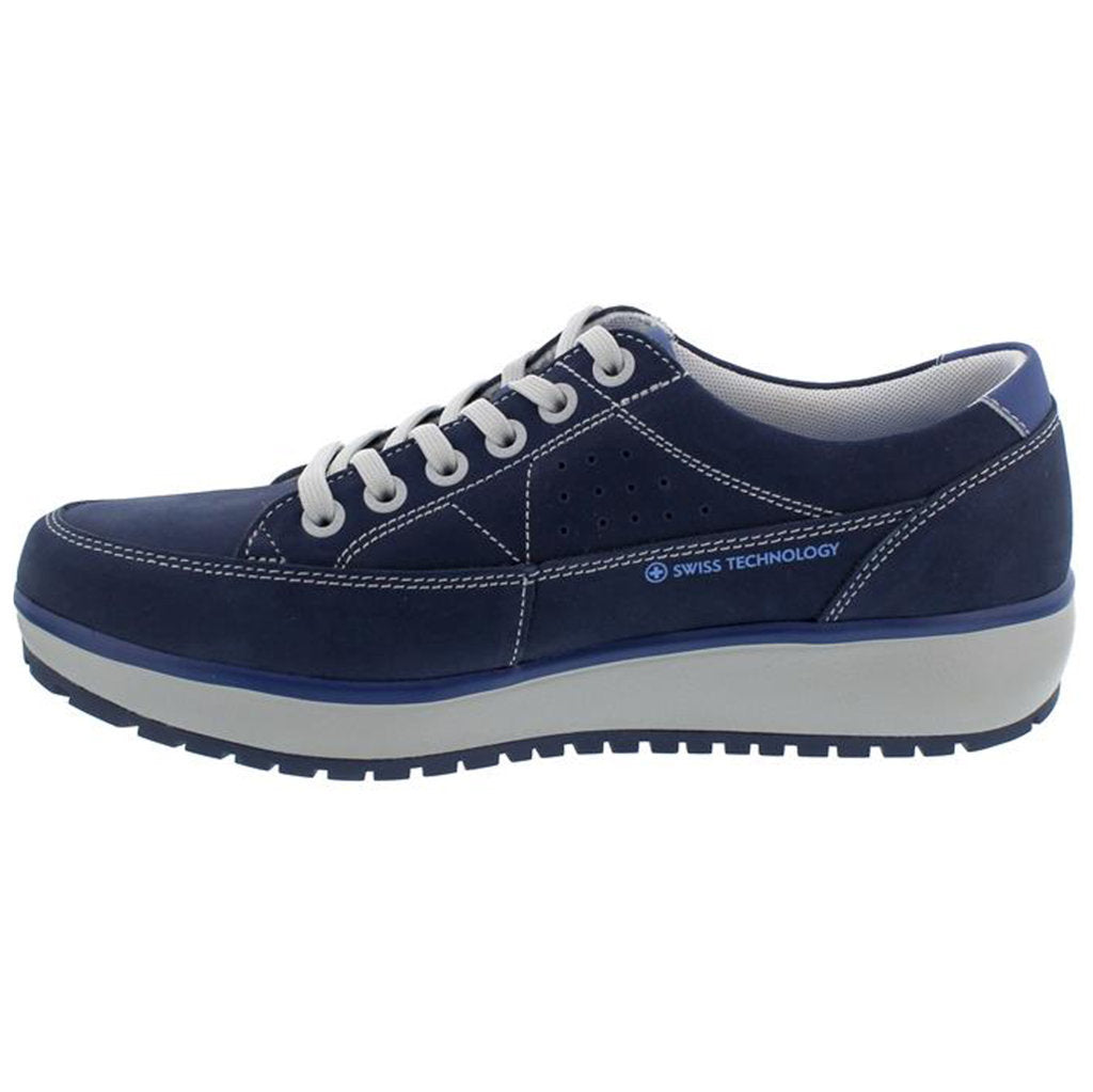 Joya Vancouver Nubuck Leather Women's Sneakers#color_dark blue