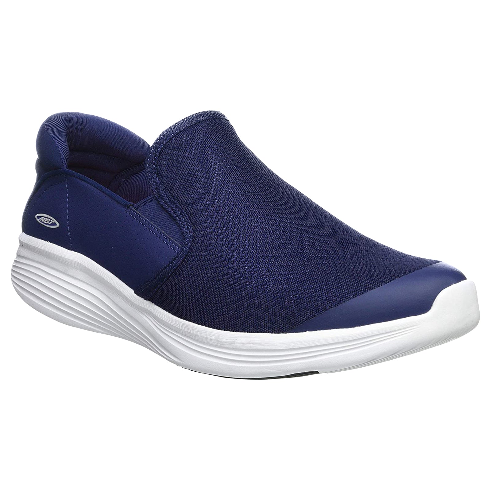 MBT Modena II Textile Synthetic Mens Trainers#color_navy