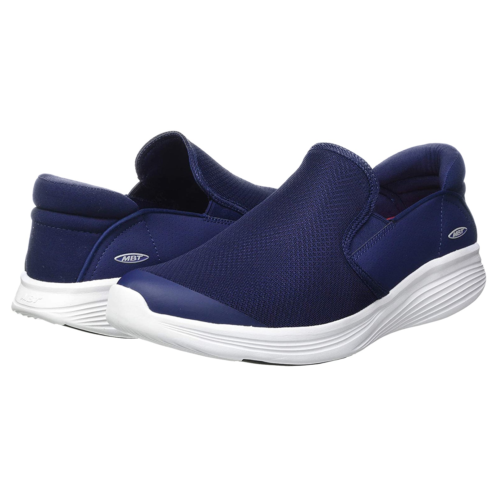 MBT Modena II Textile Synthetic Mens Trainers#color_navy