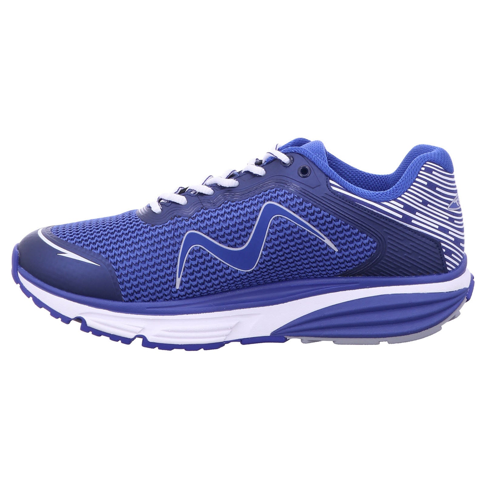 MBT Colorado X Synthetic Leather Mens Trainers#color_navy