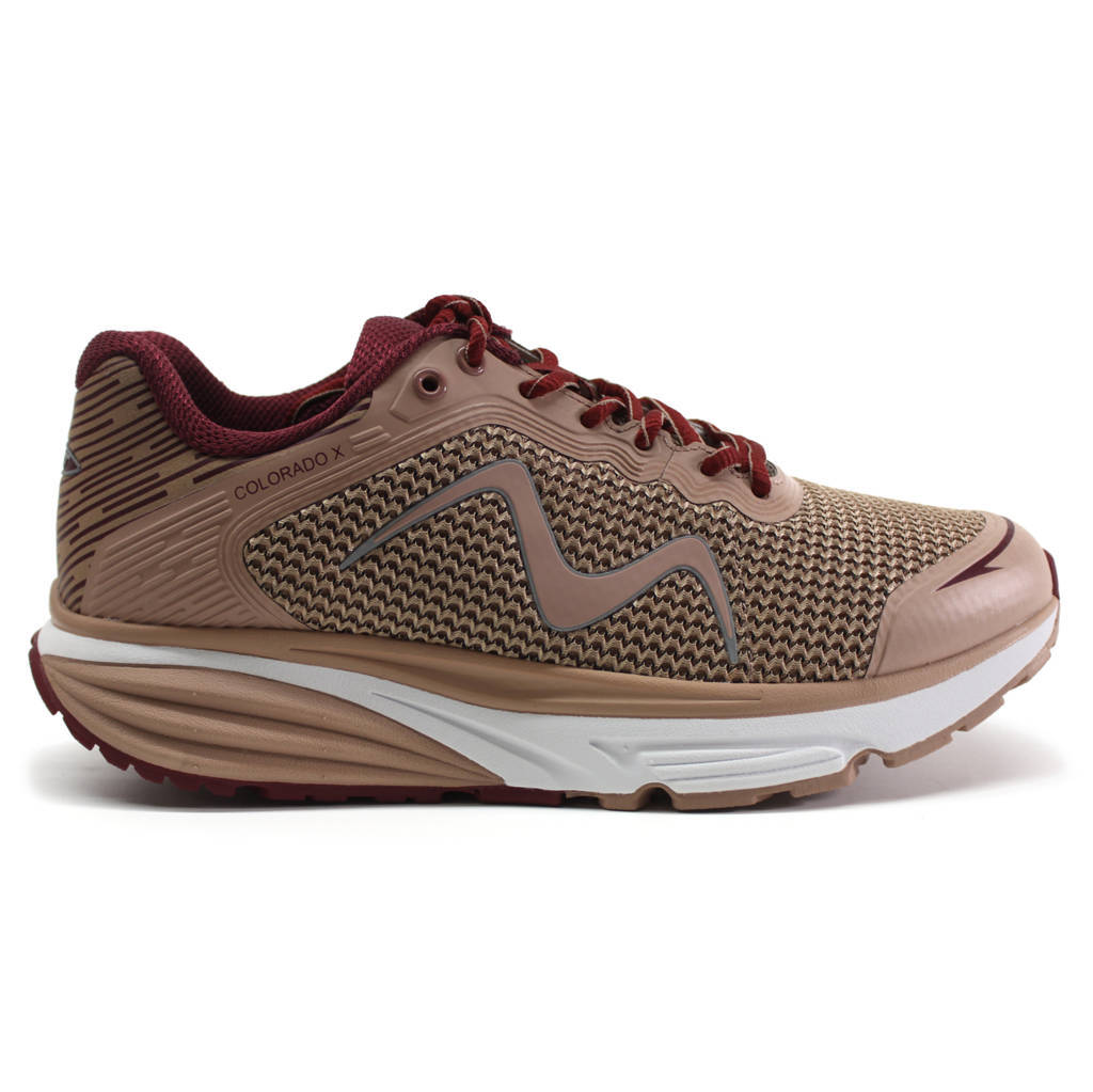 MBT Colorado X Synthetic Leather Womens Sneakers#color_nude