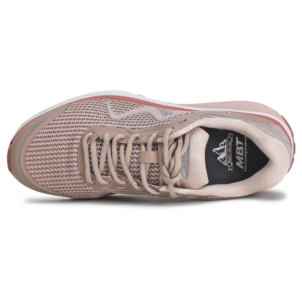 MBT Colorado X Synthetic Leather Womens Sneakers#color_rose dust
