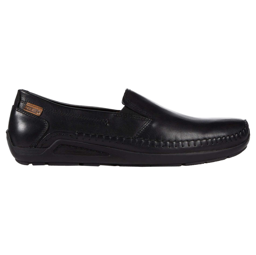 Pikolinos Azores 06H-5303 Leather Mens Shoes#color_black