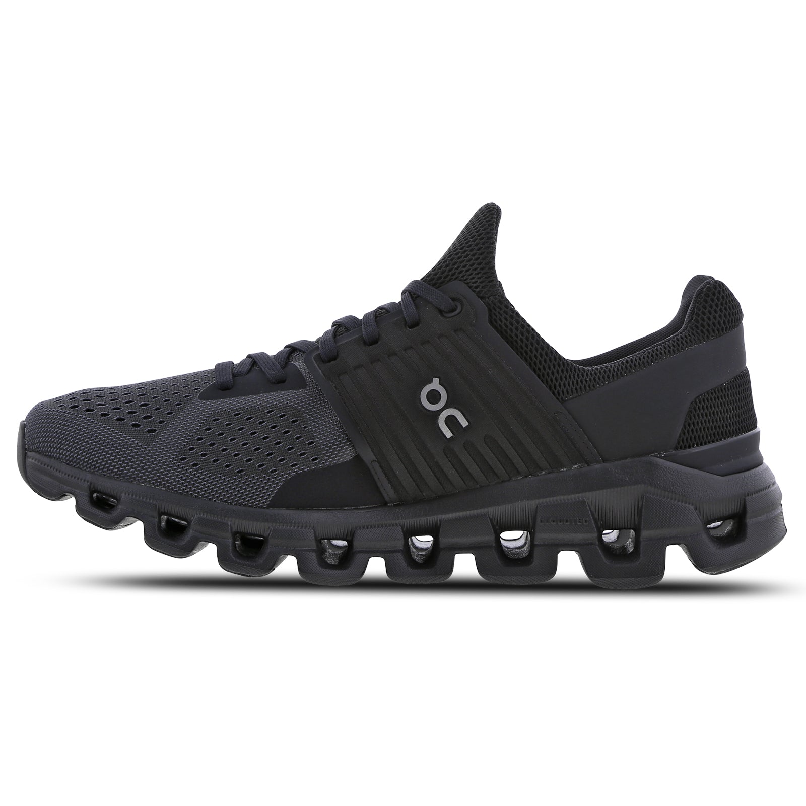 On Running Cloudswift Synthetic Textile Womens Trainers#color_all black
