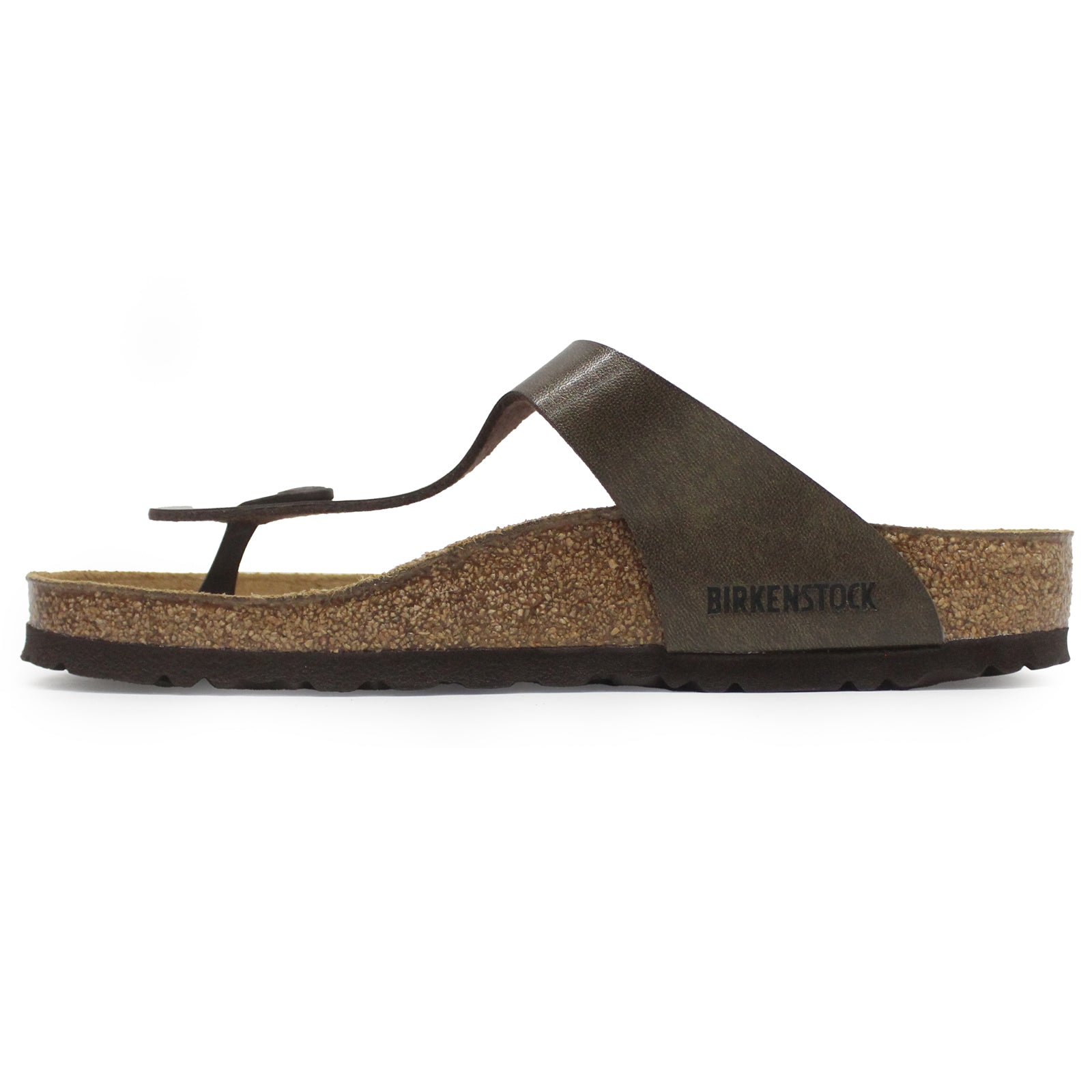 Birkenstock Gizeh BS Birko-Flor Unisex Sandals#color_golden brown