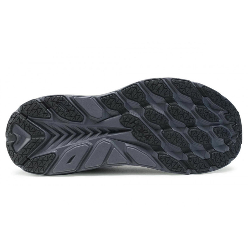 Hoka One One Clifton 8 Textile Womens Sneakers#color_black black