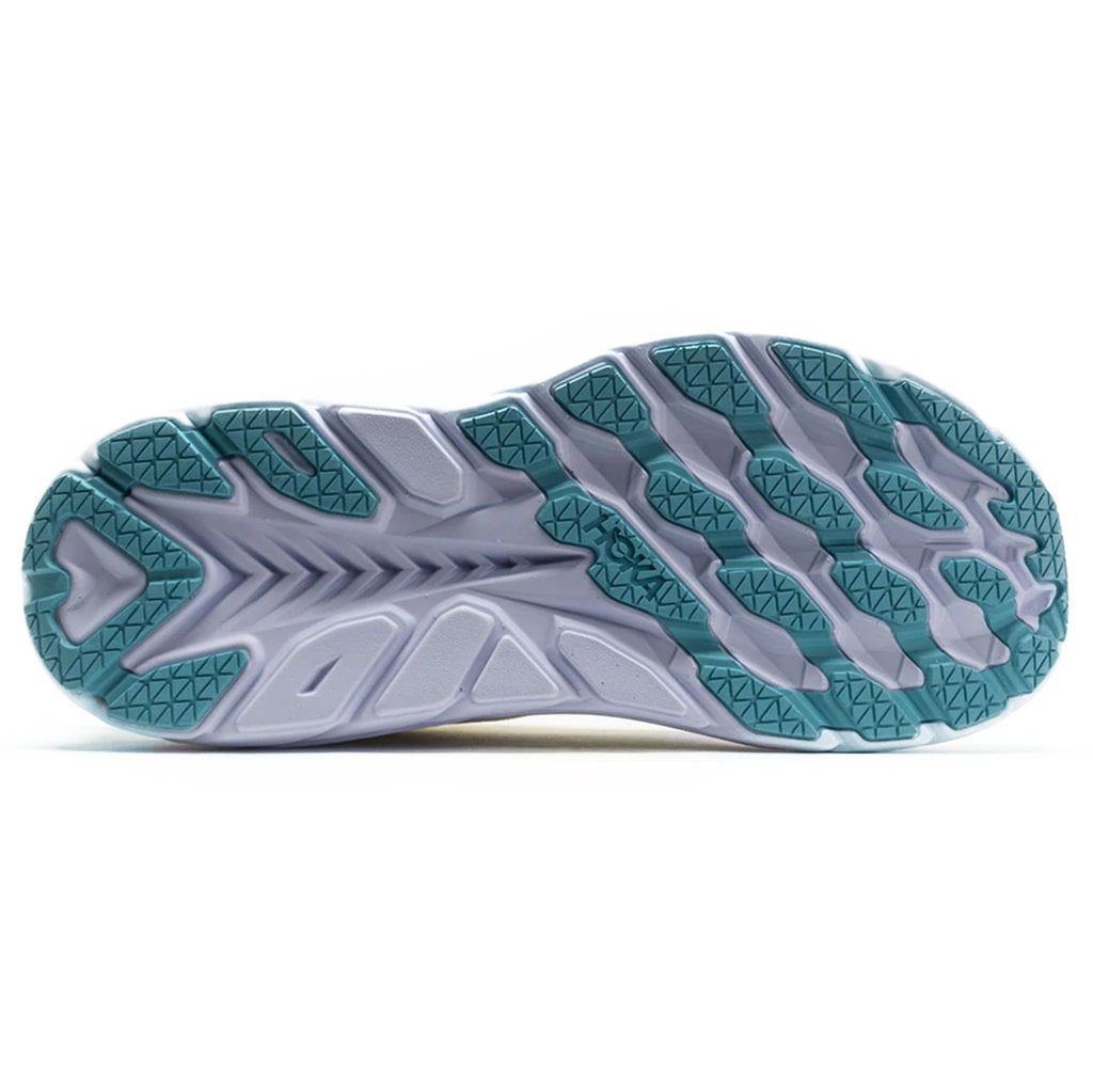 Hoka One One Clifton 8 Textile Womens Sneakers#color_yellow pear sweet corn