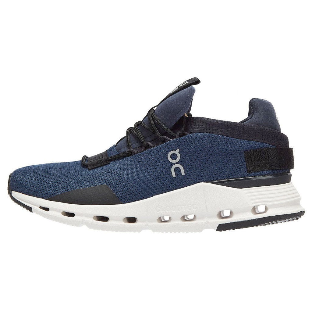 On Running Cloudnova Textile Men's Low-Top Sneakers#color_navy white