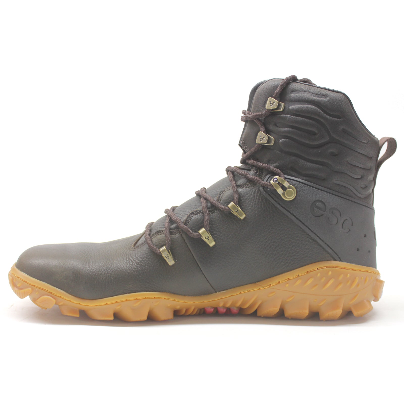 Vivobarefoot Tracker Forest ESC 309161-01 Leather Mens Trainers - Brown - 48#color_brown