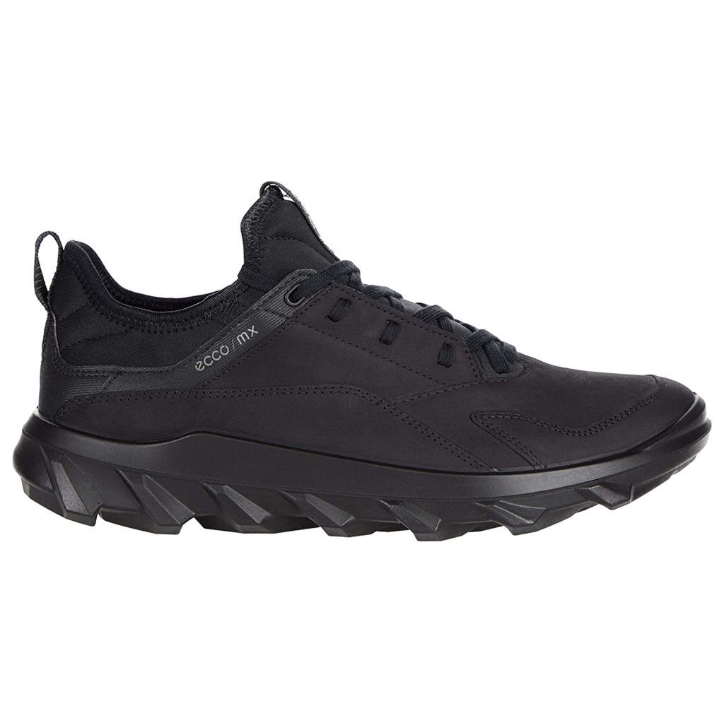 Ecco MX 820184 Leather Textile Mens Sneakers#color_black