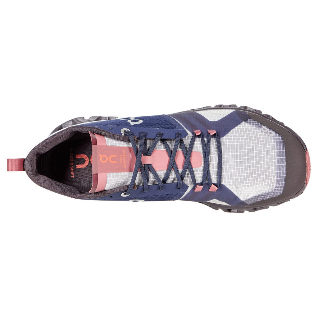 On Cloud X Shift Textile Women's Running Shoes#color_ink cherry