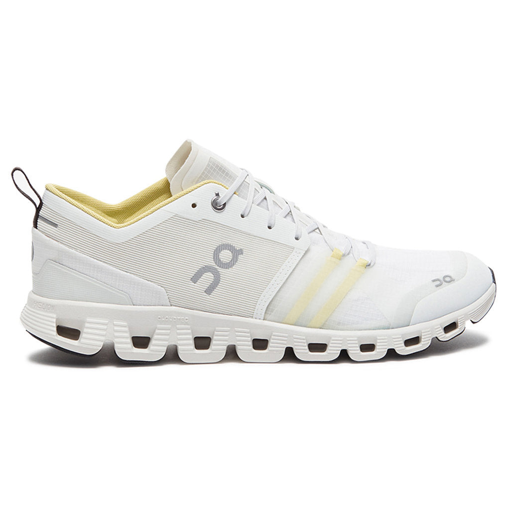 On Running Cloud X Shift Textile Synthetic Womens Sneakers#color_vapor acacia