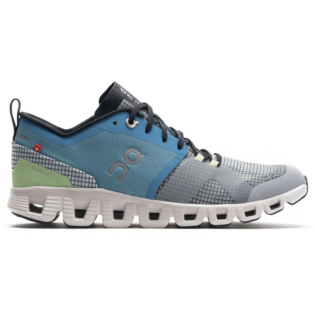 On Cloud X Shift Textile Women's Running Shoes#color_niagara white