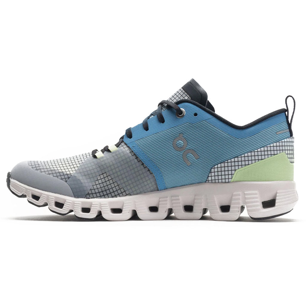 On Cloud X Shift Textile Women's Running Shoes#color_niagara white