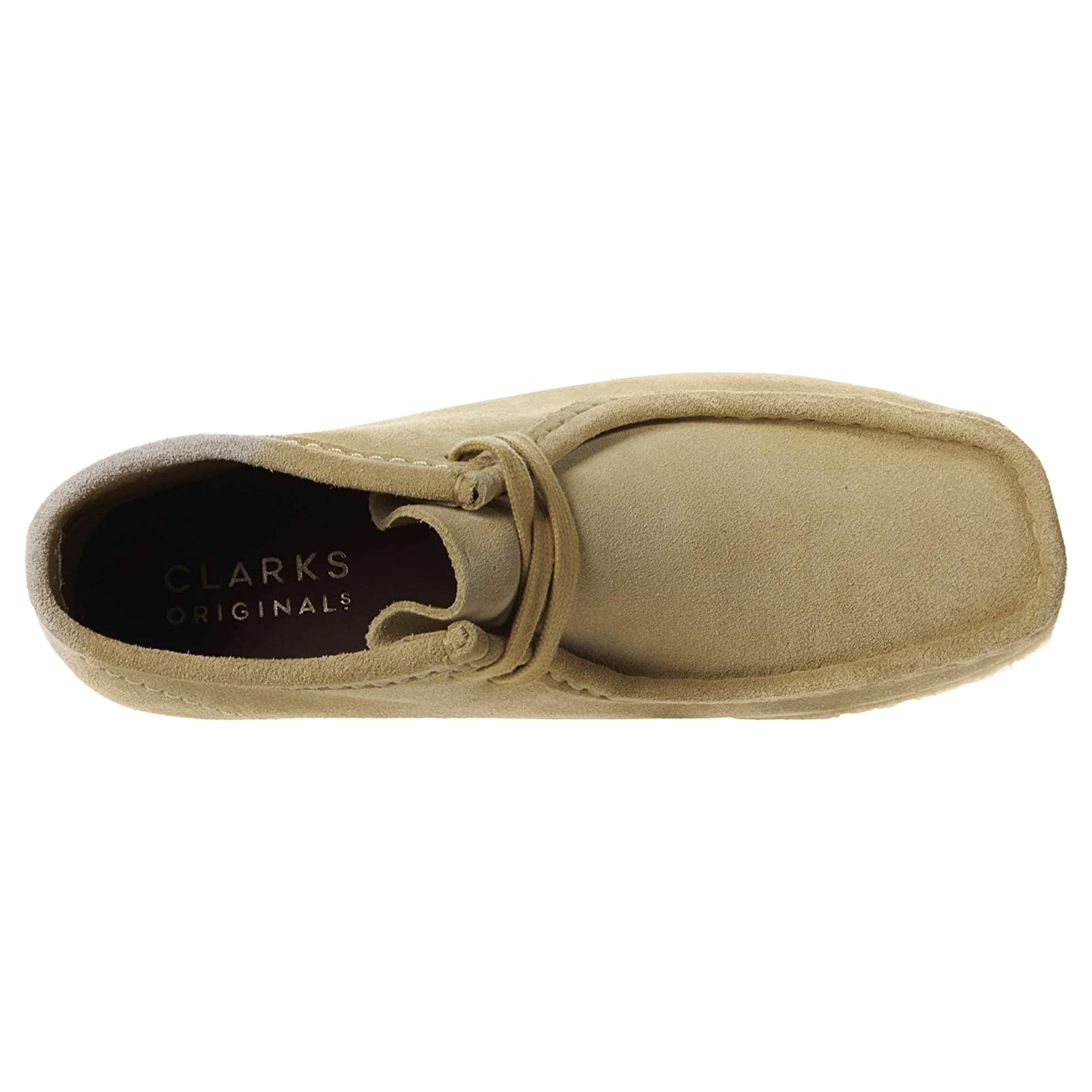 Clarks Originals Wallabee Boot. Suede Womens Boots#color_maple